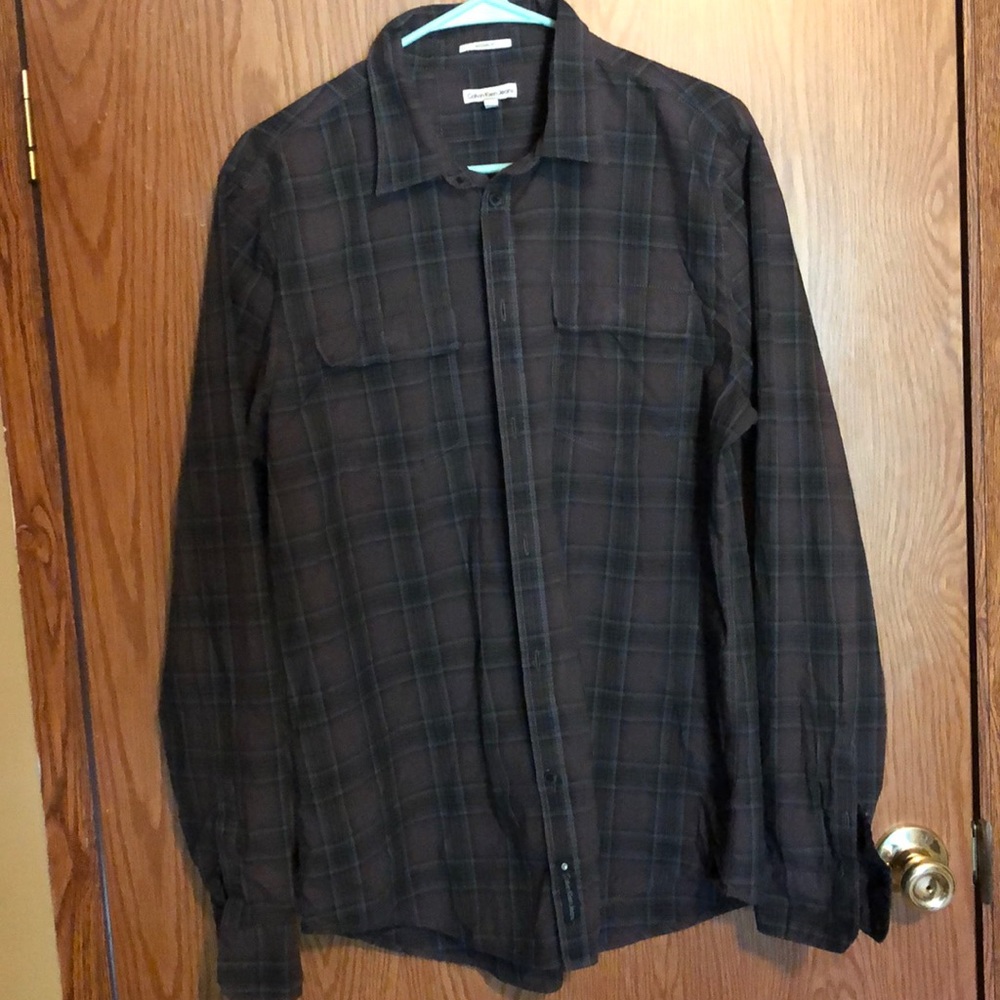 Calvin Klein button down size large